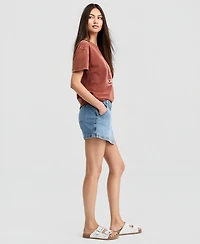 And Now This Women's Embroidered Denim Mini Skort, Macy's Exclusive