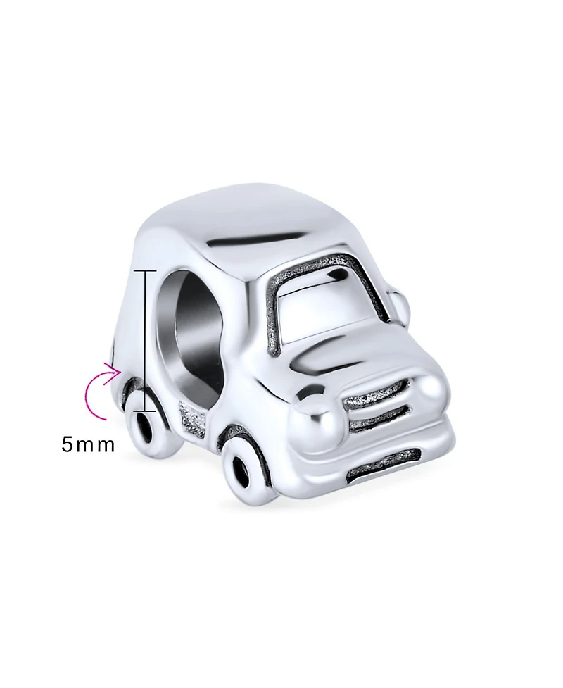 Bling Jewelry Suv Car Charm Bead for Soccer Moms Charm Bead .925 Sterling Silver Fits European Bracelet