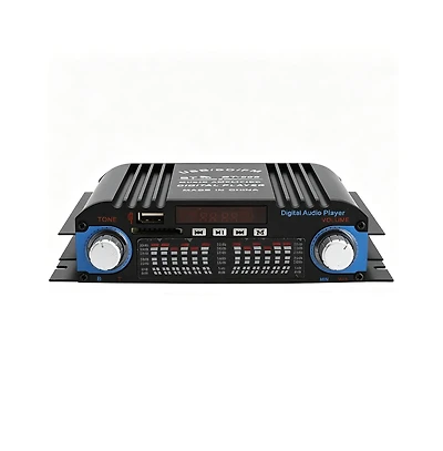 Artudatech 4-Channel Bluetooth Amplifier – 60Wx4 Rms, 12V/110V for Car and Home Audio