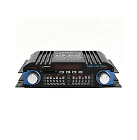 Artudatech 4-Channel Bluetooth Amplifier – 60Wx4 Rms, 12V/110V for Car and Home Audio