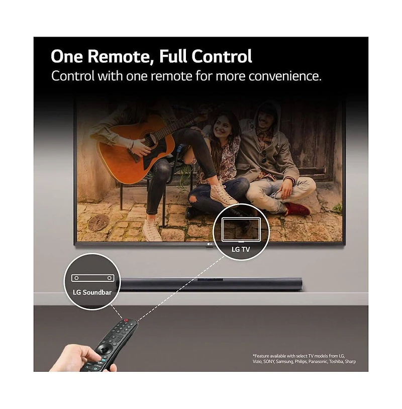 Lg Channel Home Theatre Soundbar System, Wireless Subwoofer and Rear Speakers, Dolby Digital