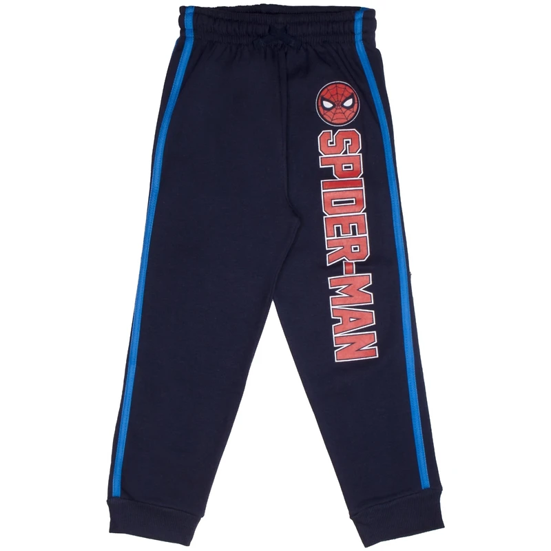 Spider-Man Boys 2-Piece Long Sleeve Active Mesh T-Shirt and Pants Set