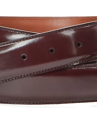 Johnston & Murphy Men's Burnished Leather Belt