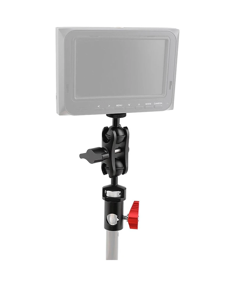 Camvate Versatile Magic Arm with Double Ball Head, Light Stand Head Adapter
