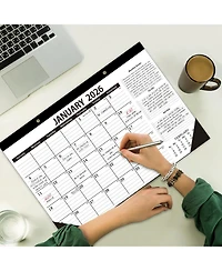 Gnuadz Desk Calendar 2026-2027 18 Months Home School Office