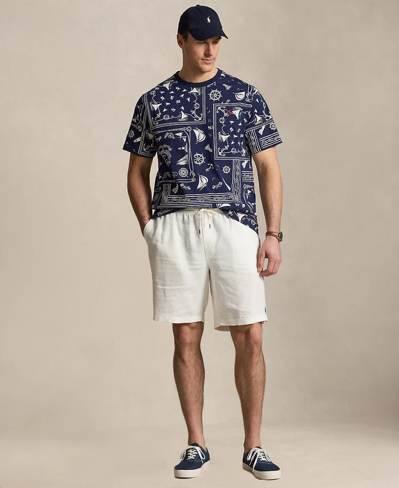 Polo Ralph Lauren Men's Big & Tall Bandanna Jersey T-Shirt