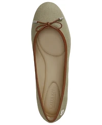 Lauren Ralph Women's Jayna Nappa Leather Flats