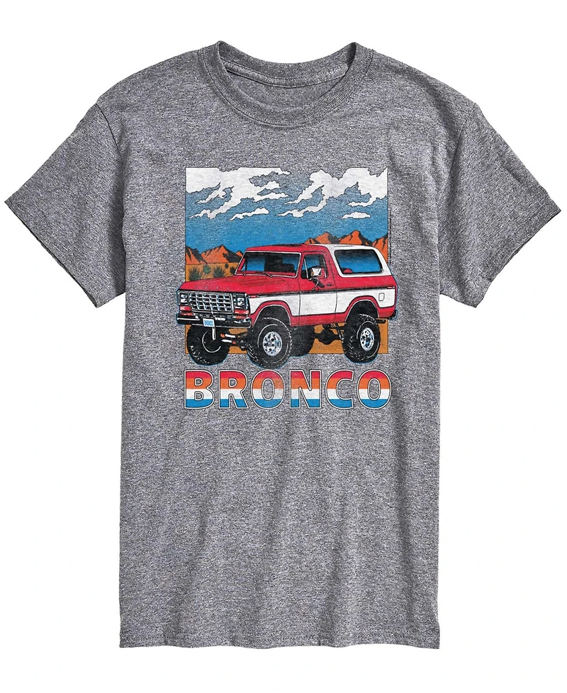 Airwaves Men's Ford Bronco Mountain View Short-Sleeve Graphic T-Shirt