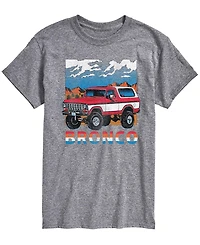 Airwaves Men's Ford Bronco Mountain View Short-Sleeve Graphic T-Shirt