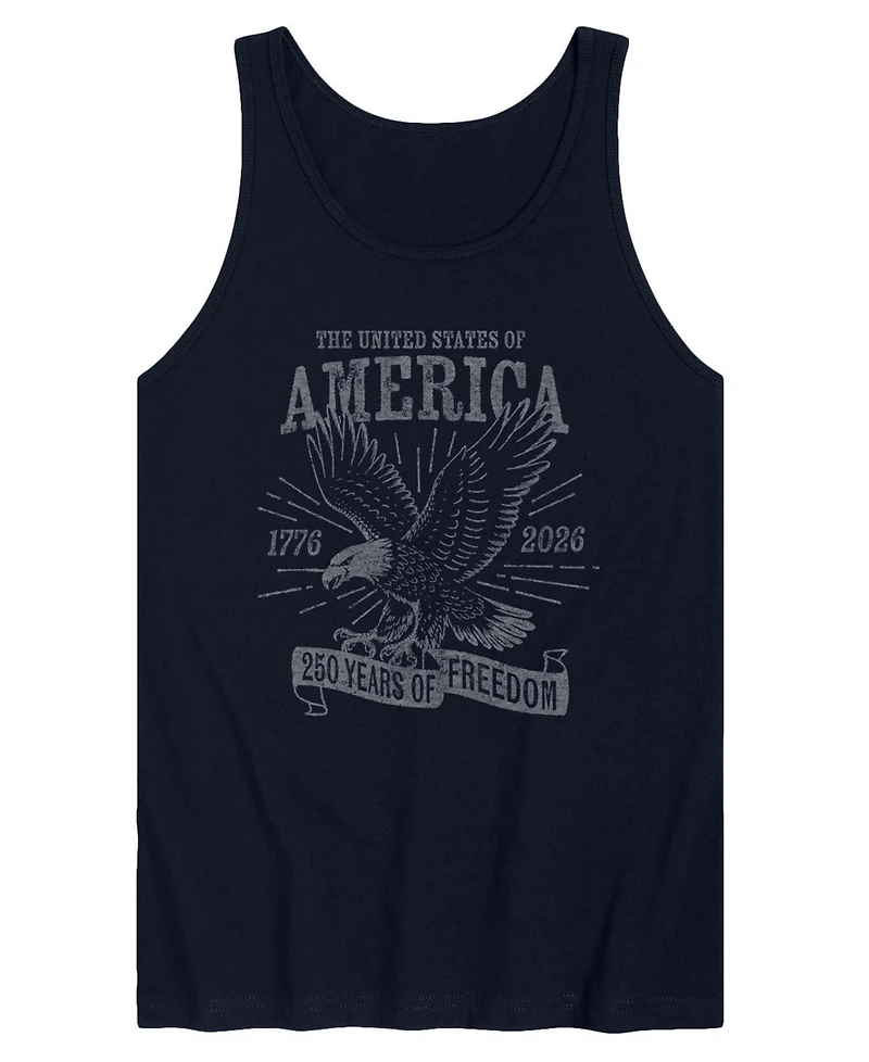 Airwaves Men's America Eagle Sleeveless Graphic Tank T-shirts