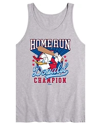 Airwaves Men's Disney Home Run Donald Sleeveless Graphic Tank T-Shirts