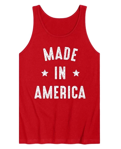 Airwaves Men's Made America Sleeveless Graphic Tank T-Shirts