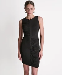 Bcbg Women's Ruched Sleeveless Bodycon Dress