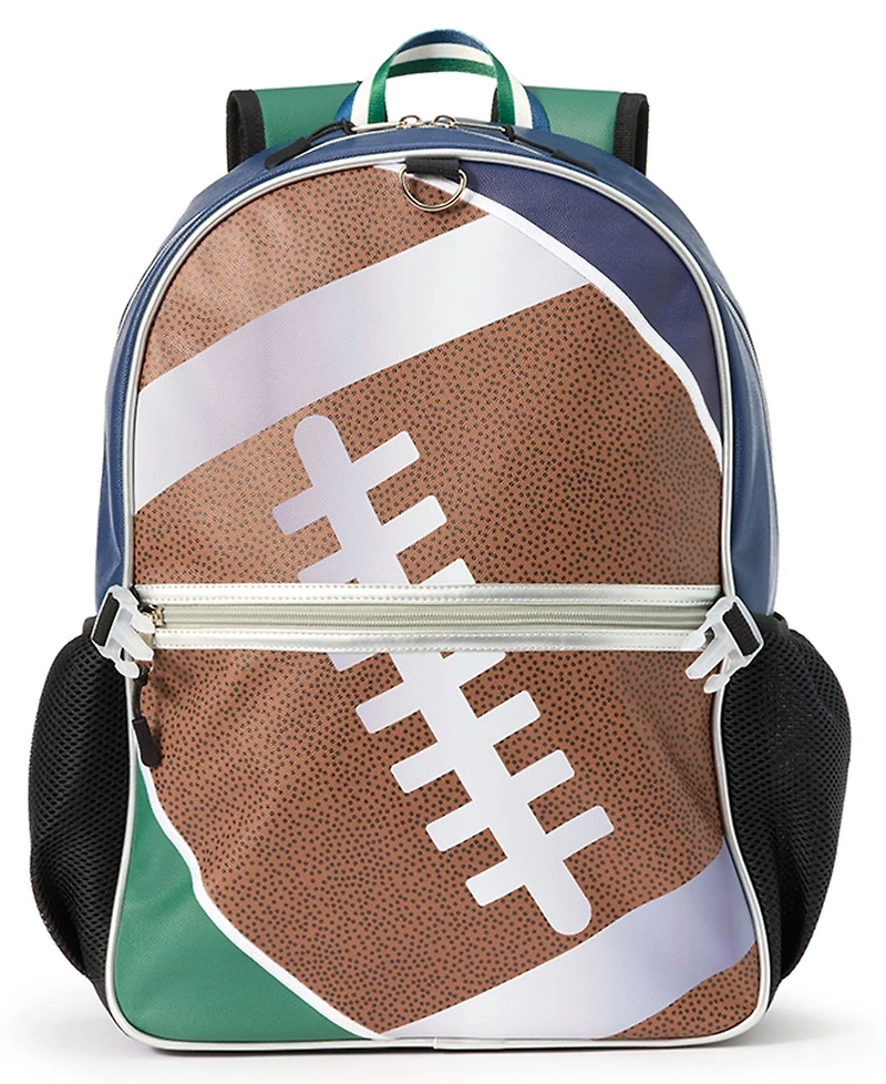 Extreme Nation Boys' Football Backpack, Lunch Bag and Headphone, 3-Piece Set