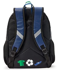 Extreme Nation Boys' Baseball Soccer Backpack, Lunch Bag and Headphone, 3-Piece Set