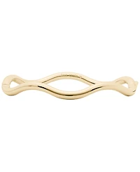 kate spade new york Gold-Tone Wave Thin Bangle Bracelet