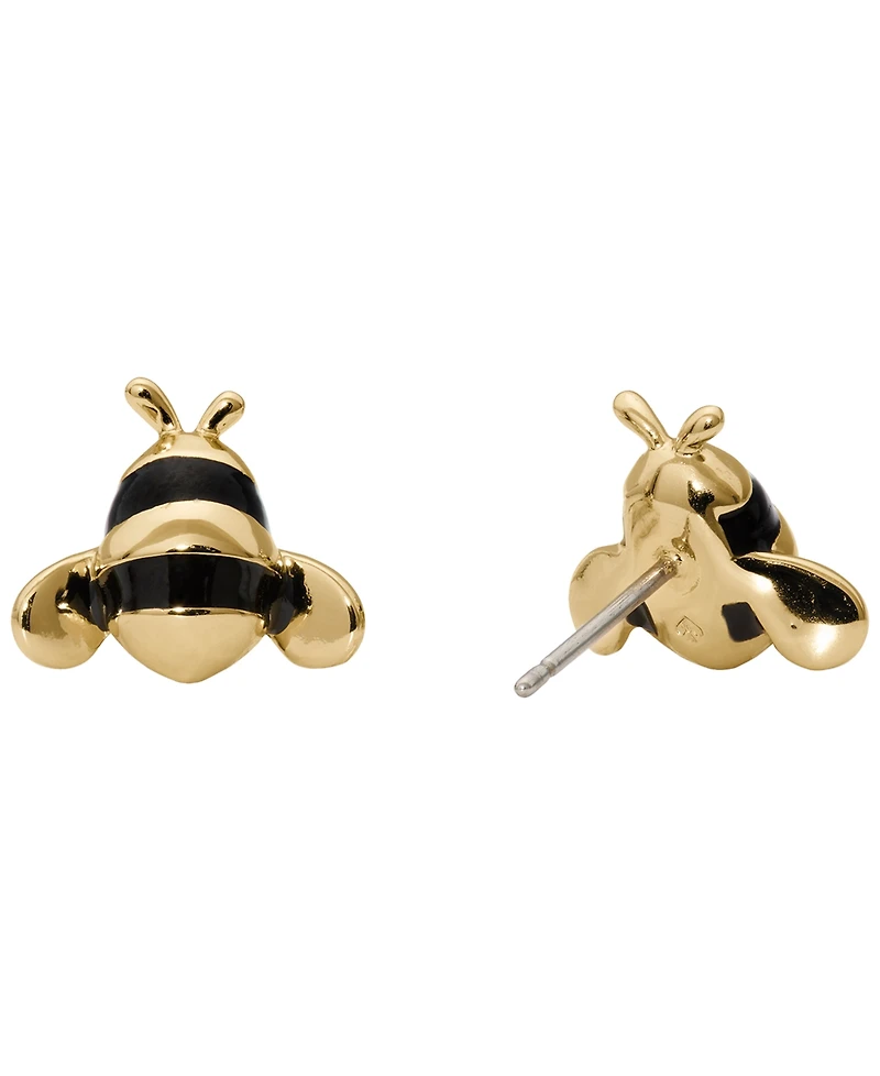 kate spade new york Gold-Tone Summer Daze Bee Stud Earrings