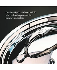 ProBond Clad Stainless Steel -Quart Covered Saucepan