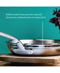 ProBond Clad Stainless Steel 8.5" Open Skillet