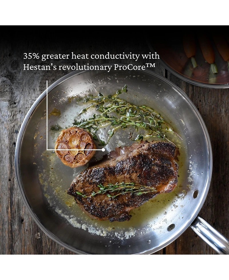 ProBond Clad Stainless Steel 11" Open Skillet