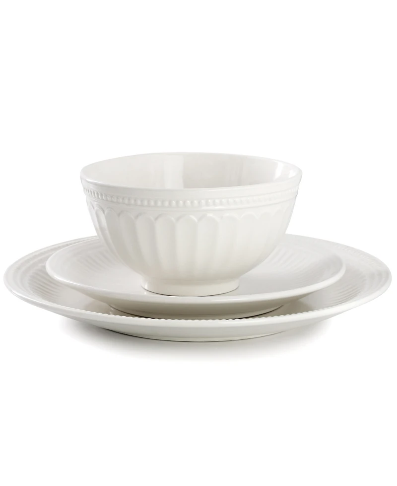 Elama Gabriella 12-Piece Dinnerware Set, Service For 4