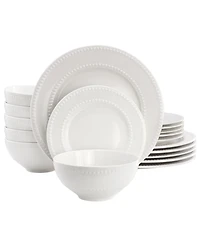Elama Faye 18-Piece Dinnerware Set, Service For 6