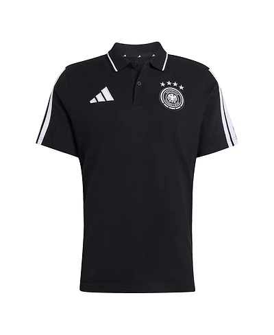 Adidas Men's Black Germany National Team 2026 World Cup Alphaskin Polo Shirt