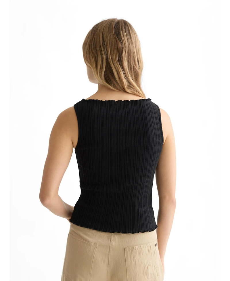 Scotch & Soda Women's and Tops Tees Structured Rib Tank
