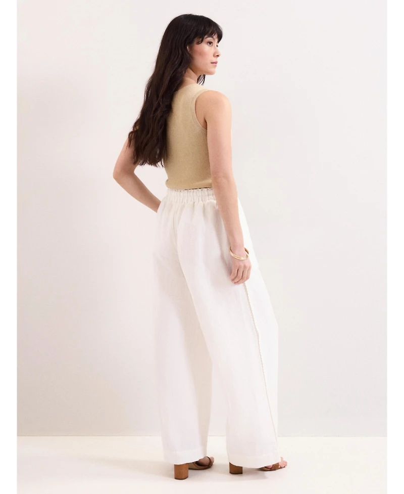Phase Eight Women's Rowan Wide Leg Linen Trousers
