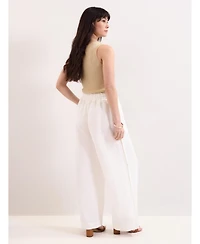 Phase Eight Women's Rowan Wide Leg Linen Trousers