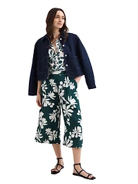 Phase Eight Women's Josie Floral Print Culotte Trousers