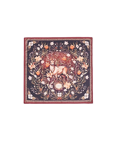 Fable England Women's Peach Aurora Tales Square Scarf