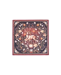 Fable England Women's Peach Aurora Tales Square Scarf