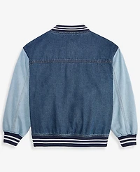 Epic Threads Boys' Xs-xl Cotton Denim Varsity Jacket, Macy's Exclusive