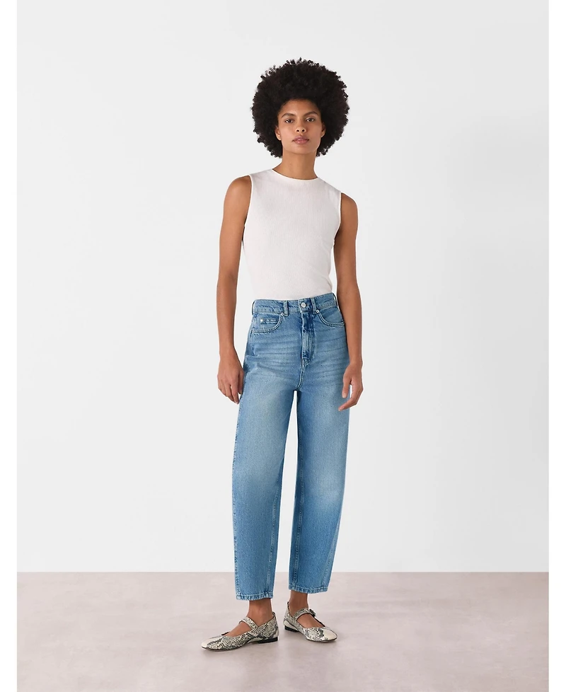 Whistles Women's Authentic Barrel Leg Jean