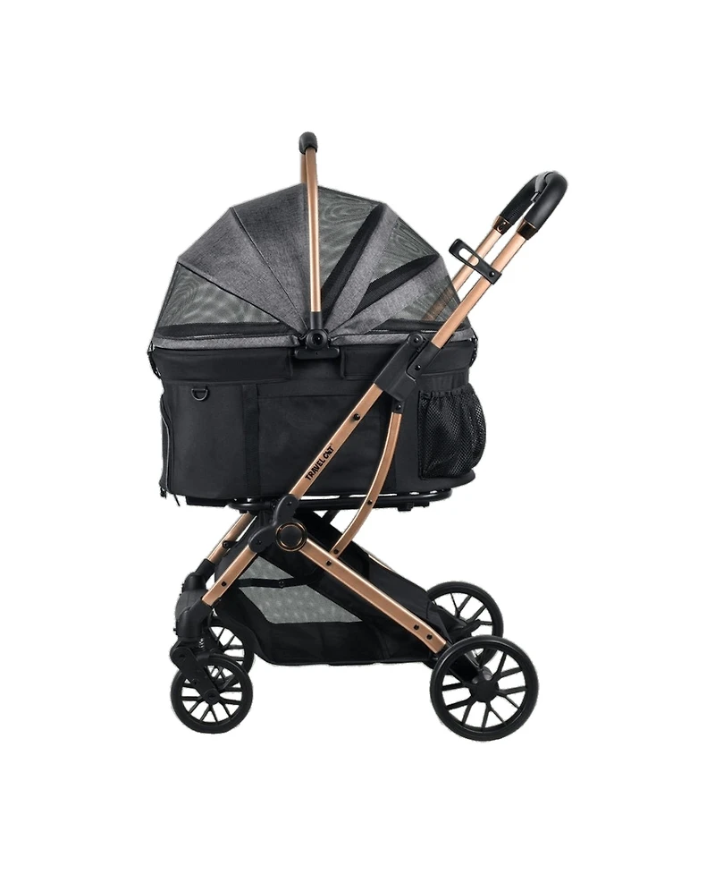 Travel Cat Whisker Wagon Deluxe Cat Stroller