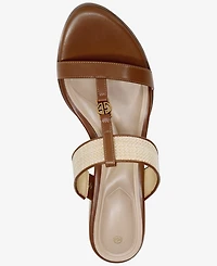 Giani Bernini Women's Almond Toe Stacked Heel Sandals, Macy's Exclusive