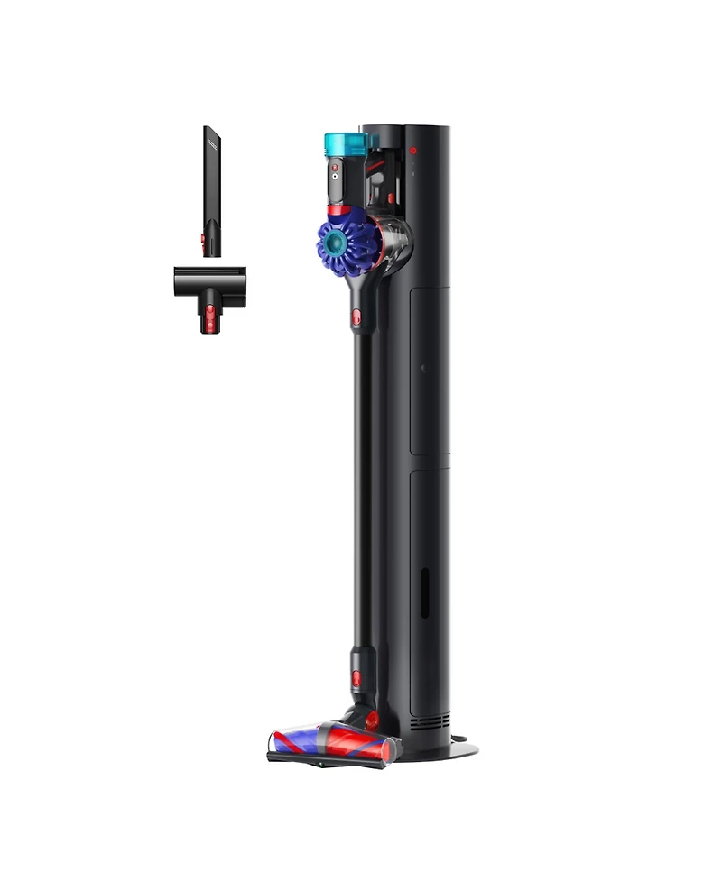 Dyson V10 Konical + Auto-empty Dok cordless vacuum | Black/Blue