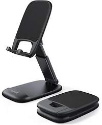 Lamicall Foldable Mobile Phone Holder, Desk Stand Compatible with iPhone 11-17 Series (Pro / Pro Max Plus Air)