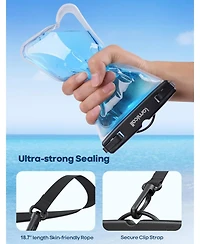 Lamicall 2 Pack Waterproof Phone Pouch Case
