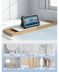 Lamicall Waterproof Shower Phone Holder - Bathroom Bath Cellphone Accessories