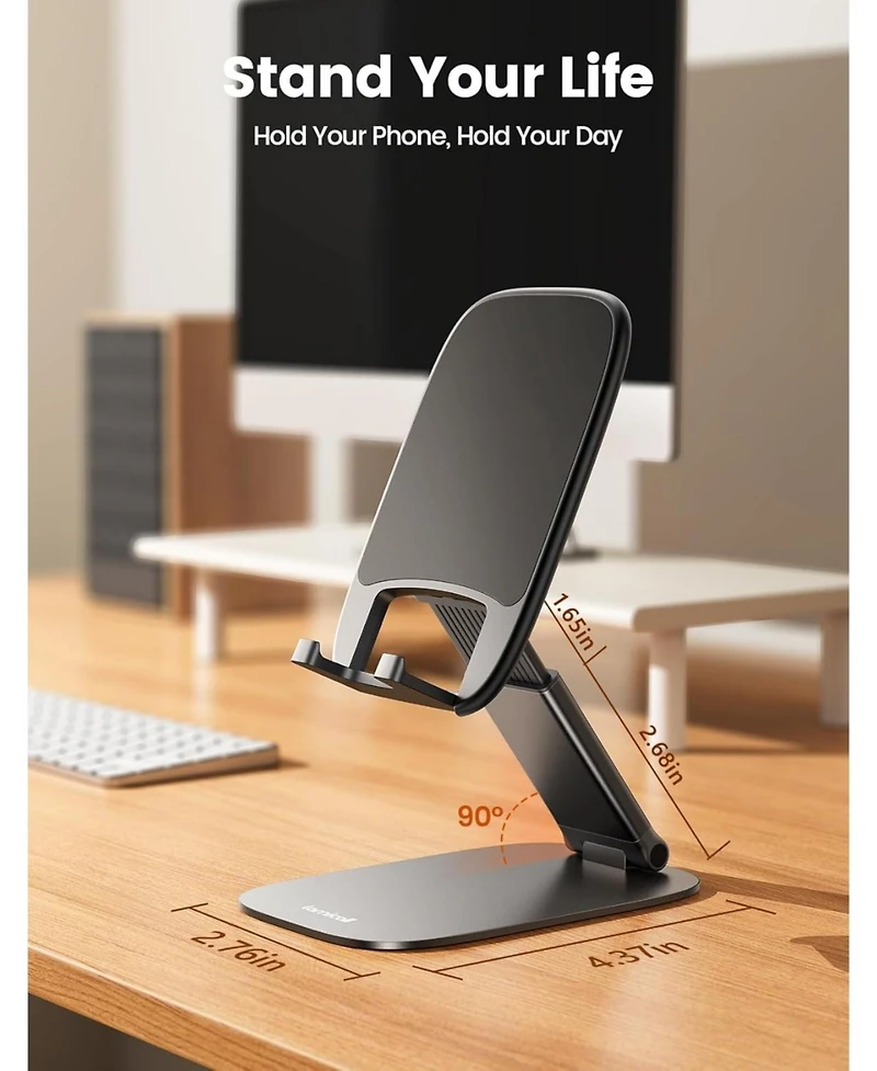 Lamicall Foldable Cell Phone Stand for Desk