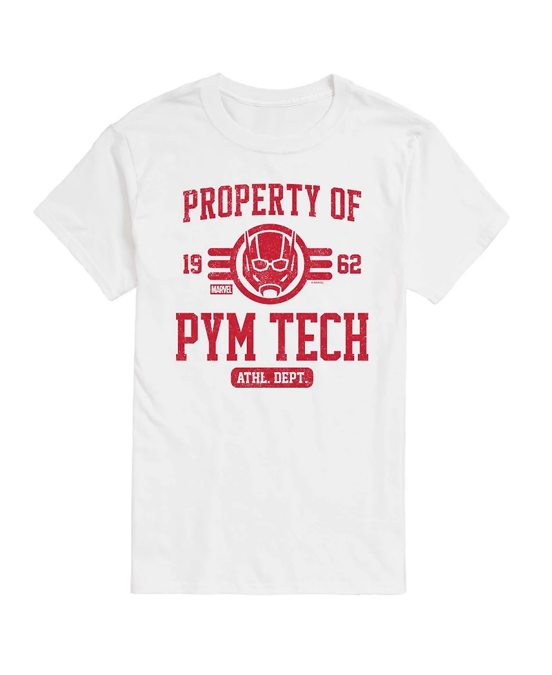 Airwaves Men's Ant-Man Property Of Pym Tech Short-Sleeve Graphic T-Shirt