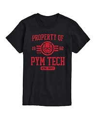 Airwaves Men's Ant-Man Property Of Pym Tech Short-Sleeve Graphic T-Shirt
