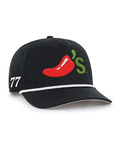 '47 Brand Men's Black Carson Hocevar Chili's Rope Hitch Adjustable Hat