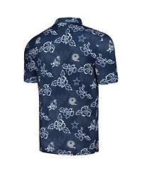 Reyn Spooner Men's Navy Dallas Cowboys Throwback Pua Performance Polo Shirt