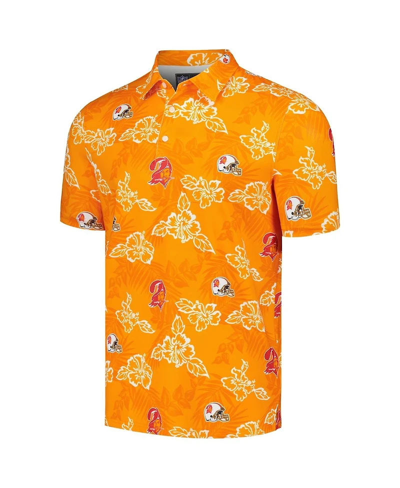 Reyn Spooner Men's Orange Tampa Bay Buccaneers Throwback Pua Performance Shirt