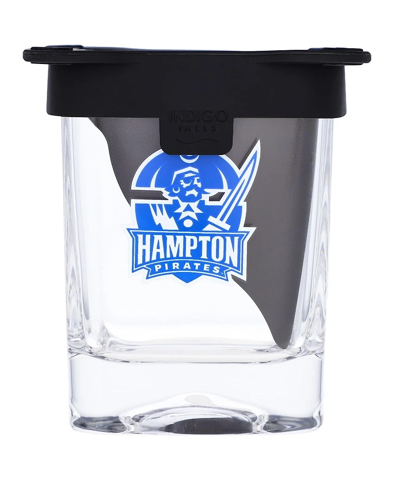 Indigo Falls Hampton Pirates 10oz. Ice Wedge Glass