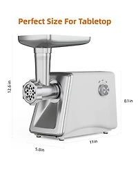 42 Qt Portable Dual-Zone Car Refrigerator-Gray