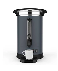 gaomon 18L Double Wall Commerical Coffee Urn, Hot Coffee Dispenser, Grey for Wedding, Buffet, Catering, Events, Outdoor Bar